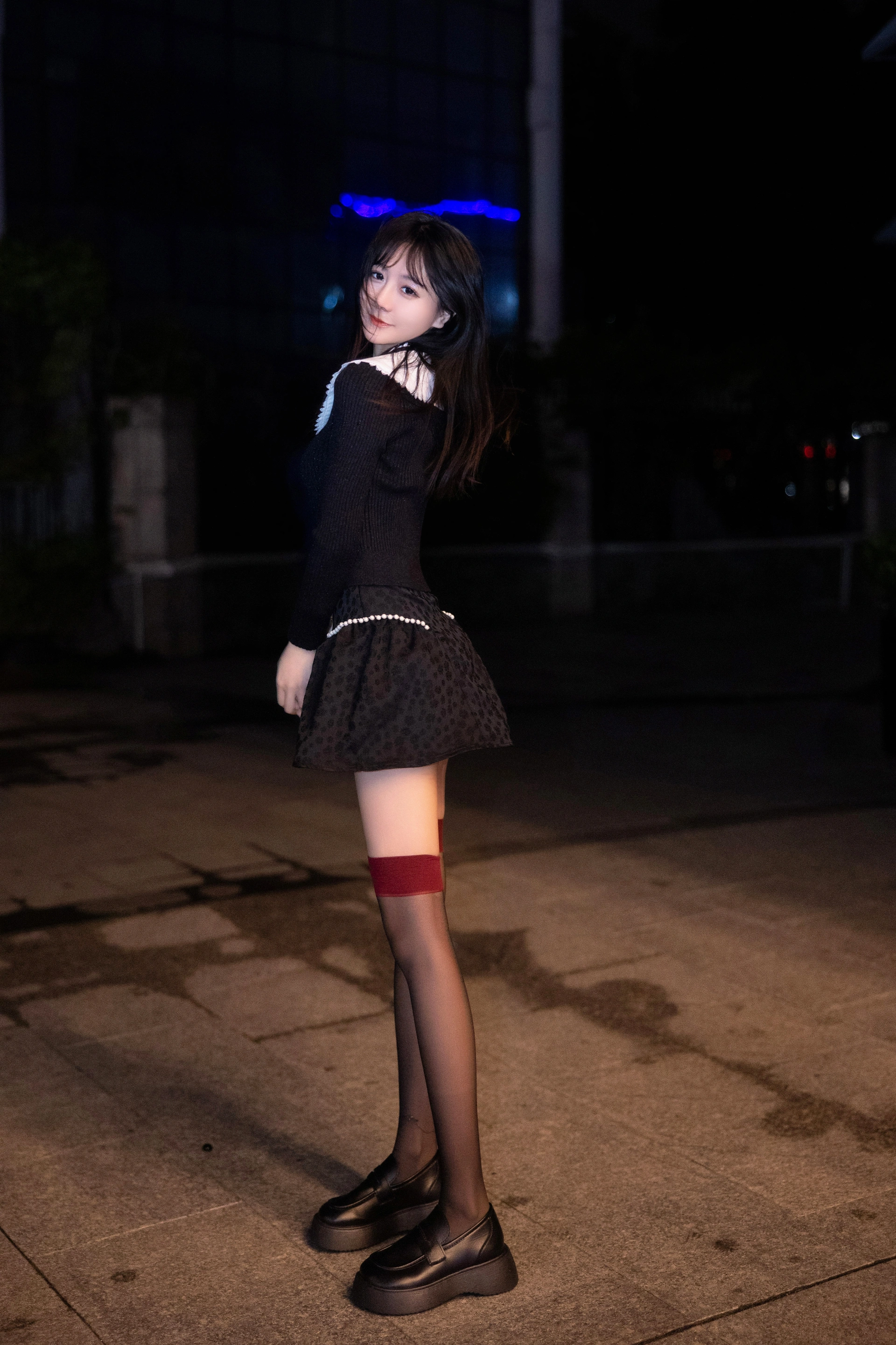 035.谢小蒽 – 内部私购 魅惑黑丝情趣-NO.6724 2