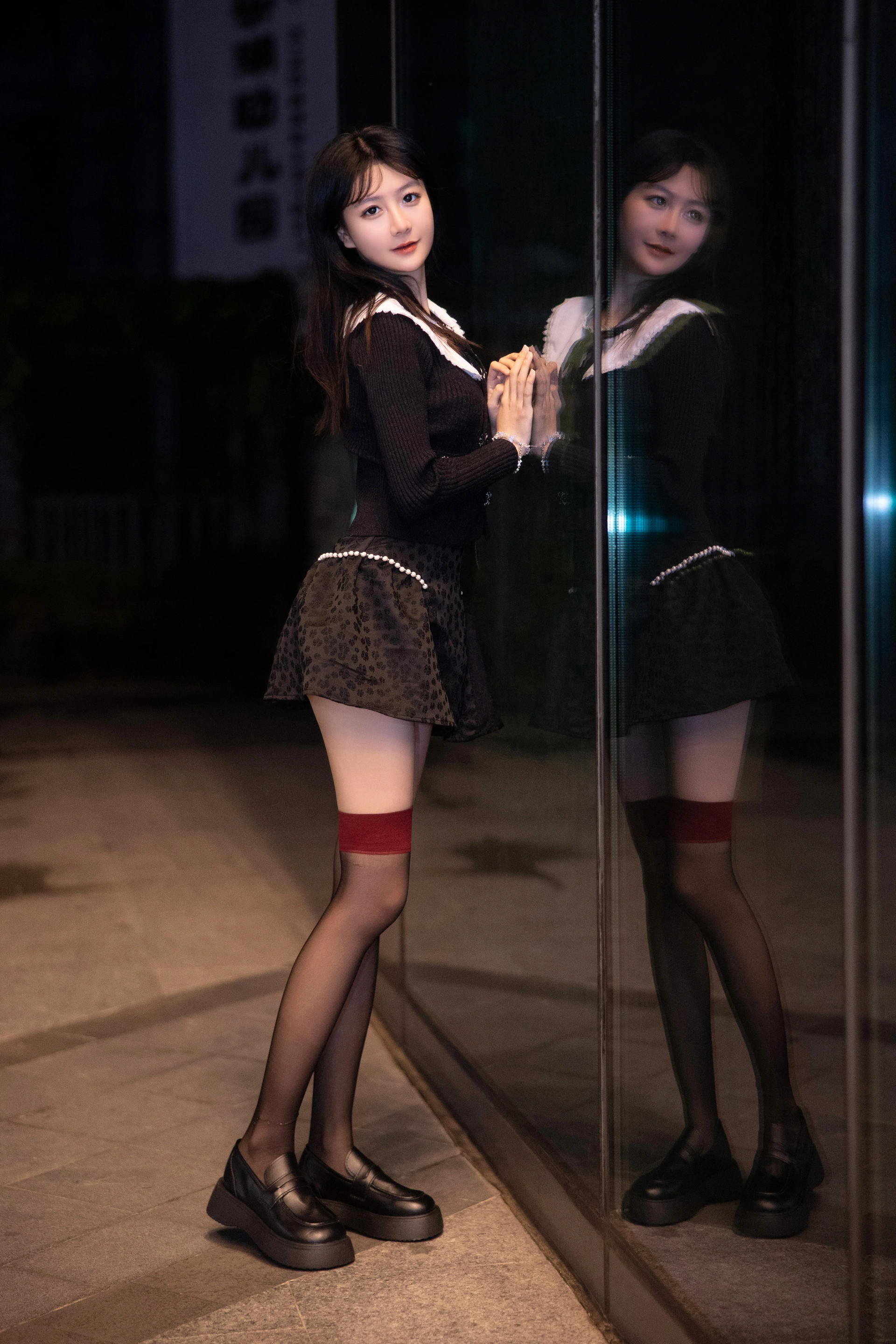 035.谢小蒽 – 内部私购 魅惑黑丝情趣-NO.6724 3